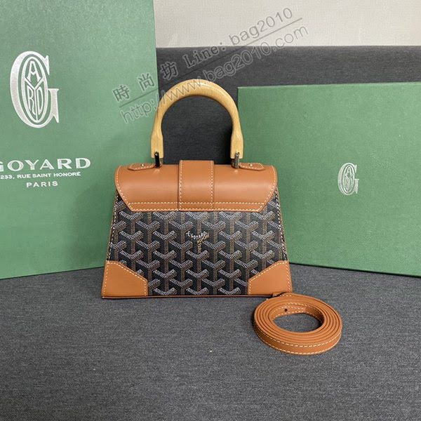 Goyard包 戈雅新款Sagon Mini手提女包 Goyard單肩斜跨女包  glg1018
